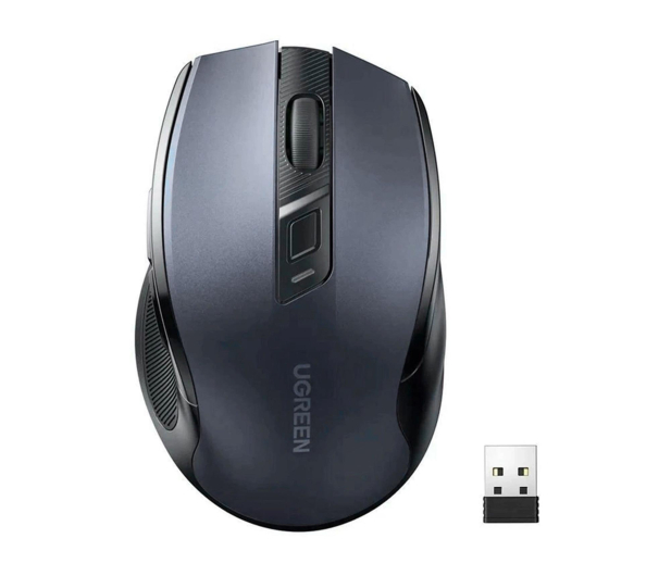 UGREEN Bezprzewodowa mysz 2.4 GHz + Bluetooth 5.0 czarny - 1501510 - zdjęcie